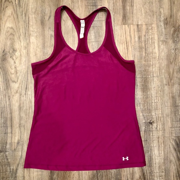 Under Armour Tops - Magenta Under Armour Tank